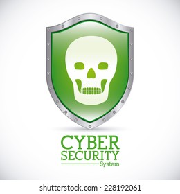 Virus design over white background,vector illustration