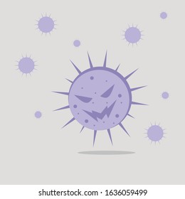virus design vector - illustration