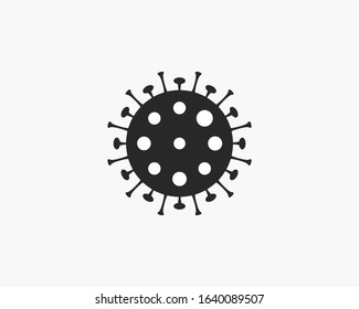 Virus, disease, flu icon. Vector illustration, flat design.