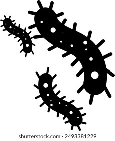 Virus Element Vector Illustration Icon