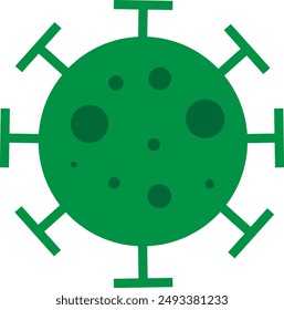 Virus Element Vector Illustration Icon