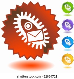 virus email badge five