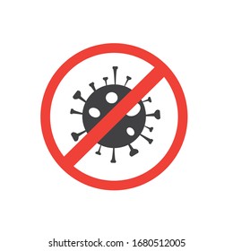 Virus epidemic molecule illustration for creative design medical social style theme scenery.