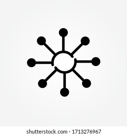  virus eradication icon. corona virus icon