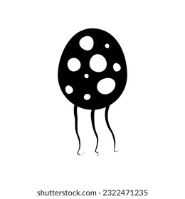Virus, Keime und Bakterien, Mikroorganismus-Typ und Super-Bug-Symbol.