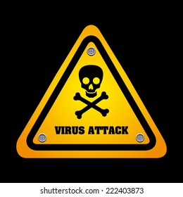 virus graphic design , vector illustration