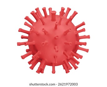 virus icon 3d illustration render

