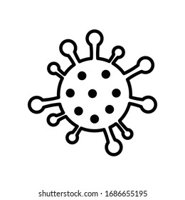 Virus Icon Bacteria Virus Disease Illness Stock Vector (Royalty Free ...