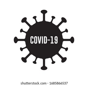 Virus Icon, Corona Virus, Covid-19 Vector Design