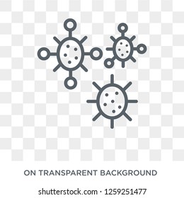 Virus icon. Virus design concept from  collection. Simple element vector illustration on transparent background.