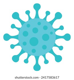 Virus icon design illustration. Vector design