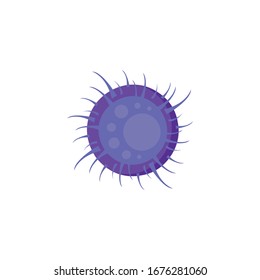 Icono de virus para proyectos de diseño gráfico