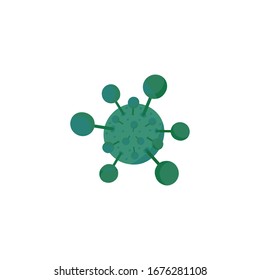 Virus Icon for Graphic Design Projects