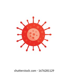 Icono de virus para proyectos de diseño gráfico