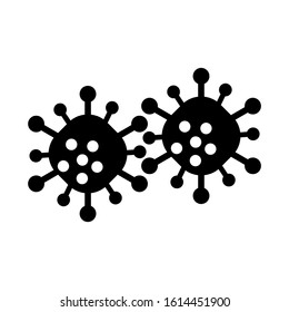 virus icon isolated sign symbol vector illustration - high quality black style vector icons
