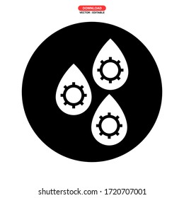 virus icon or logo isolated sign symbol vector illustration - high quality black style vector icons
