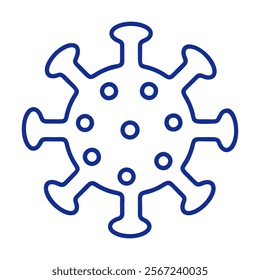 Virus Icon. Medical Line Icon