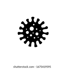 Virus icon. symbol simple design