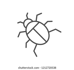 Virus icon . Vector
