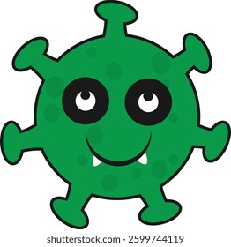 Virus Icon, Virus Vector Art design
