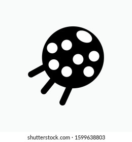 Virus Icon - Vector, Flat Sign & Trendy Symbol.