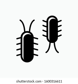 Virus Icon - Vector, Flat Sign & Trendy Symbol.
