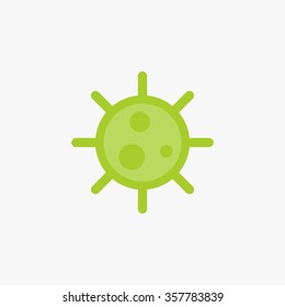 Virus icon vector illustration