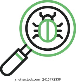 Virus icon vector image. Suitable for mobile application web application and print media.