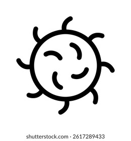 Virus Icon Vector Symbol Design Illustration