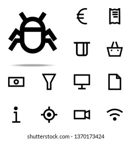 virus icon. web icons universal set for web and mobile
