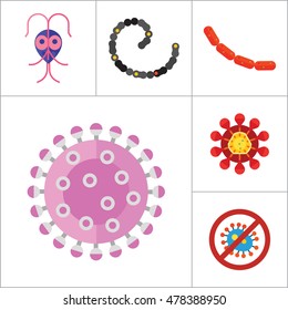 Virus Icons Set