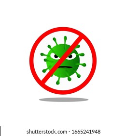 Virus infection or bacteria concept background