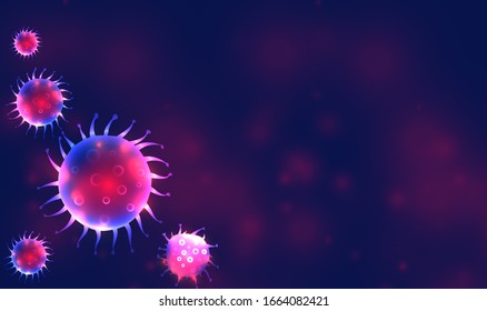 infección por virus o diseño de fondo de enfermedad bacteriana