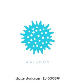 virus, infectious pathogen icon, vector