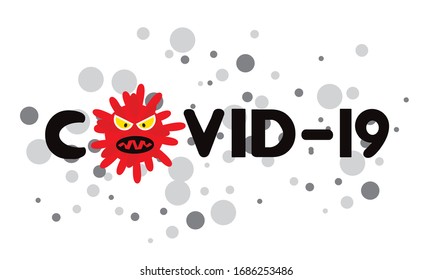 The virus kills the world Coronavirus COVID-19 virus symbol.