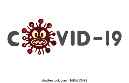 The virus kills the world Coronavirus COVID-19 virus symbol.