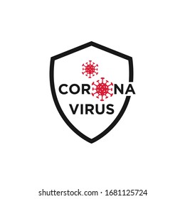 Virus Logo Icon Design Vector