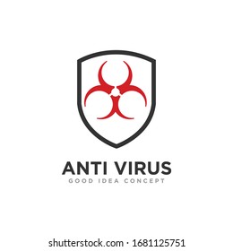 Virus Logo Icon Design Vector