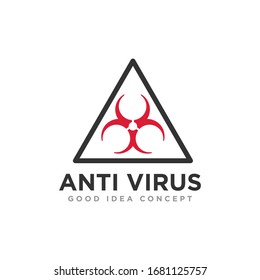Virus Logo Icon Design Vector