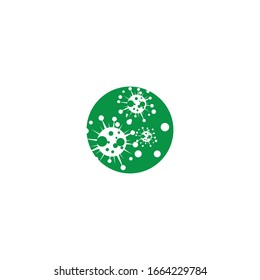 Virus Logo Template vector symbol nature