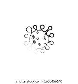 Virus Logo Template vector symbol nature