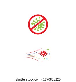 Virus Logo Template vector symbol nature