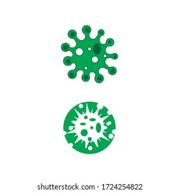 Virus Logo Template vector symbol nature