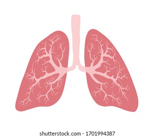 Virus lung infection medicine medical disease infection epidemic pneumonia bacteria molecule illustration background for creative design