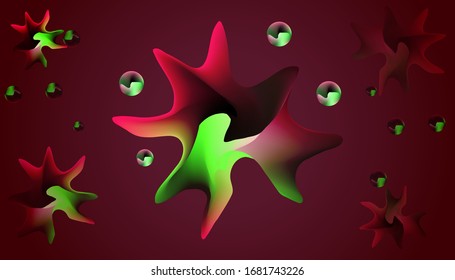 virus microbe vector background. 3d virus vector design element. global pandemic causes by coronavirus. coronavirus vector illustration. covid-19 coronavirus microbe