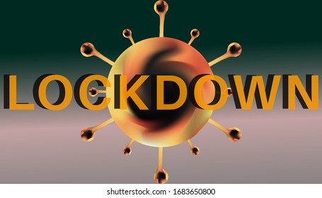 virus microbe vector design. Coronavirus vector illustration. covid-19 coronavirus lockdown prevention in 3d style. global pandemic causes by coronavirus. vector illustration