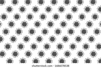 virus patterns, viruses that are shaking the world, dangerous viruses, infectious viruses.