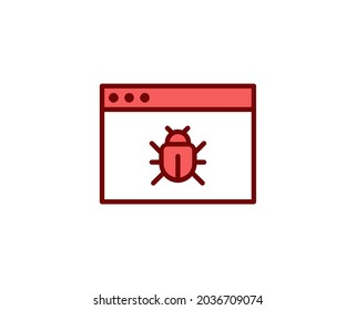 Virus premium line icon. Simple high quality pictogram. Modern outline style icons. Stroke vector illustration on a white background. 