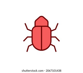 Virus premium line icon. Simple high quality pictogram. Modern outline style icons. Stroke vector illustration on a white background. 