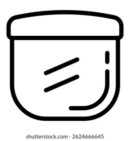 Ícone de escudo de proteção contra vírus. Contornar vírus protetor ícone de vetor para web design isolado no fundo branco
